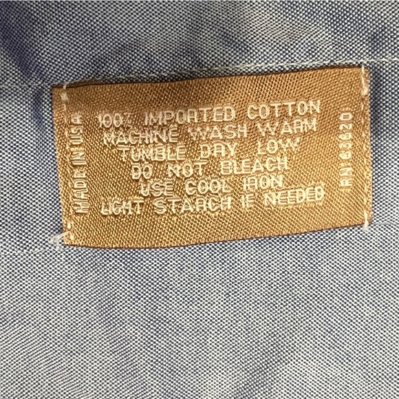 Gitman Brothers Men’s Dress Shirt 16 1/2 x 37 - Picture 3 of 8